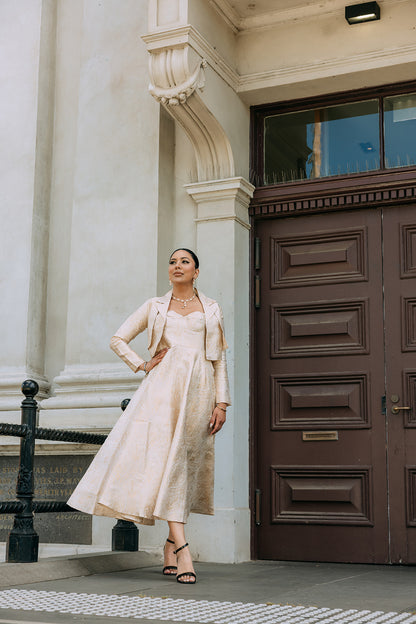 Orivah Longline Dress - Ivory
