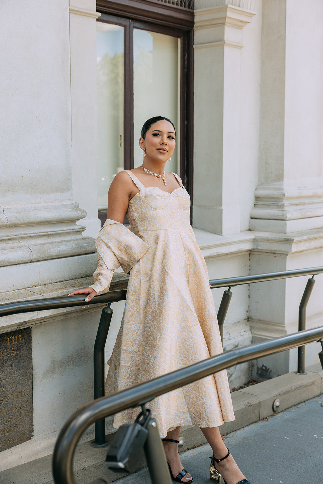 Orivah Longline Dress - Ivory