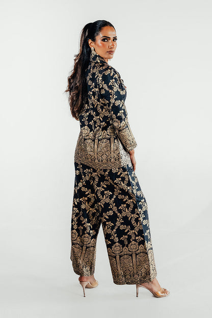 Zariya Blazer Set - Midnight