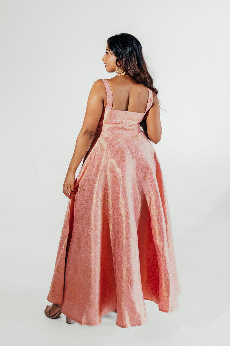 Orivah Longline Dress - Lotus