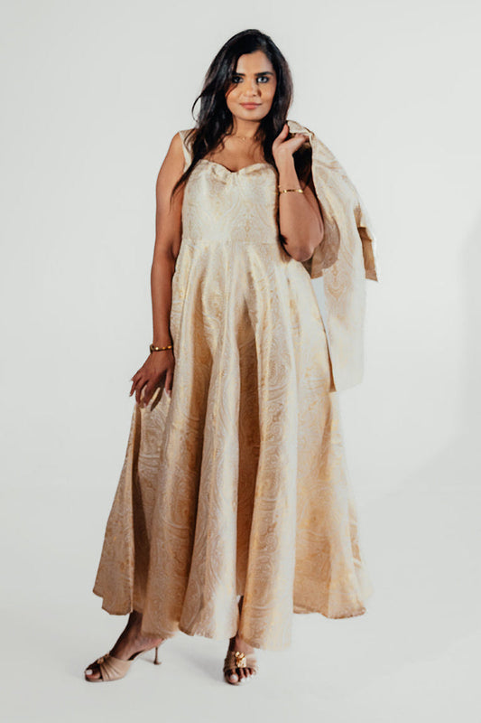 Orivah Longline Dress - Ivory