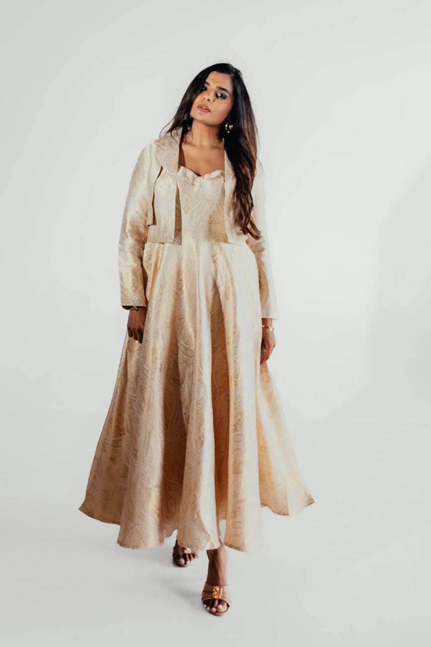 Orivah Longline Dress - Ivory
