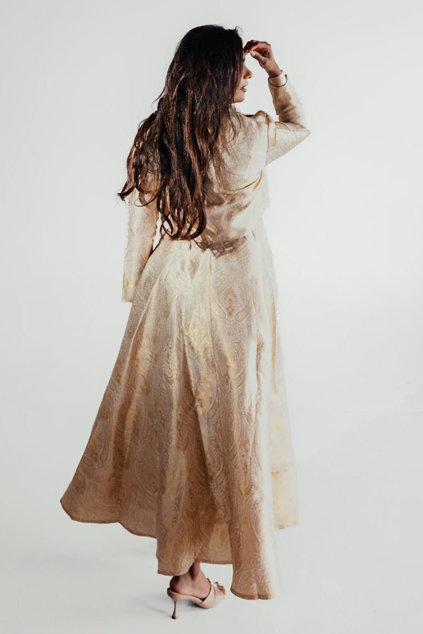 Orivah Longline Dress - Ivory