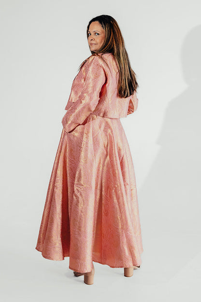 Orivah Longline Dress - Lotus